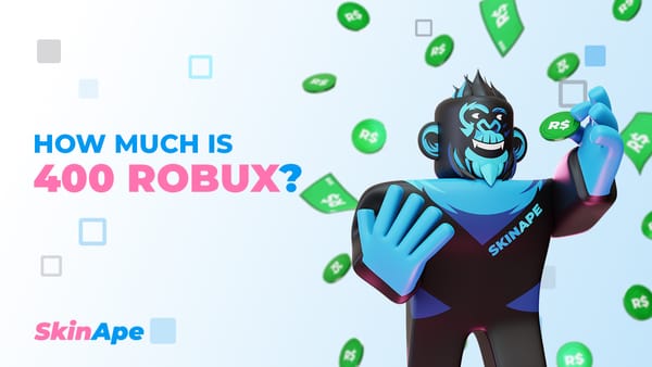 How much is 400 Robux?