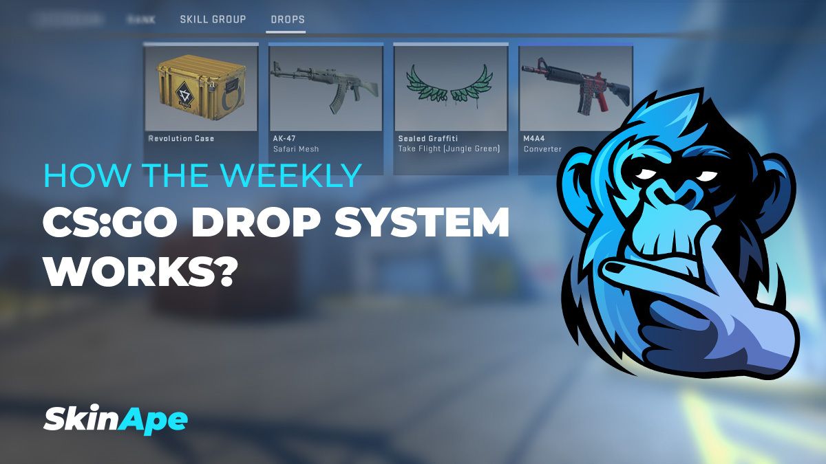 How the weekly CS:GO drop system works?