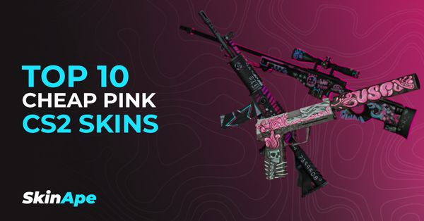 Top 10 cheap pink CS2 skins